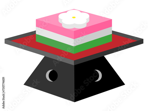 ひな祭りに食べるひし餅