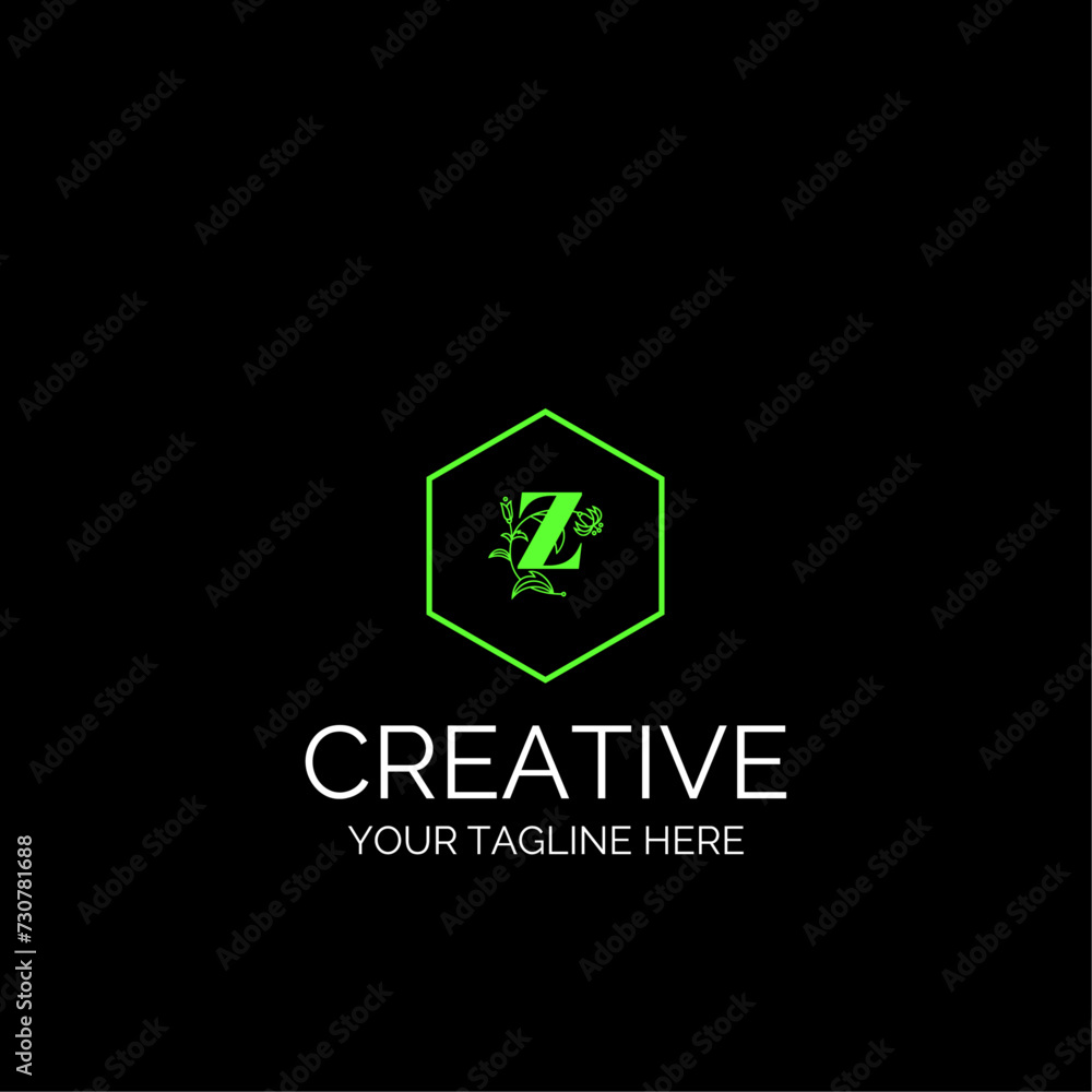 Initial letter Z logo vector design. Z letter logo creative design. Initial letter Z logo vector design. Z letter logo creative design.