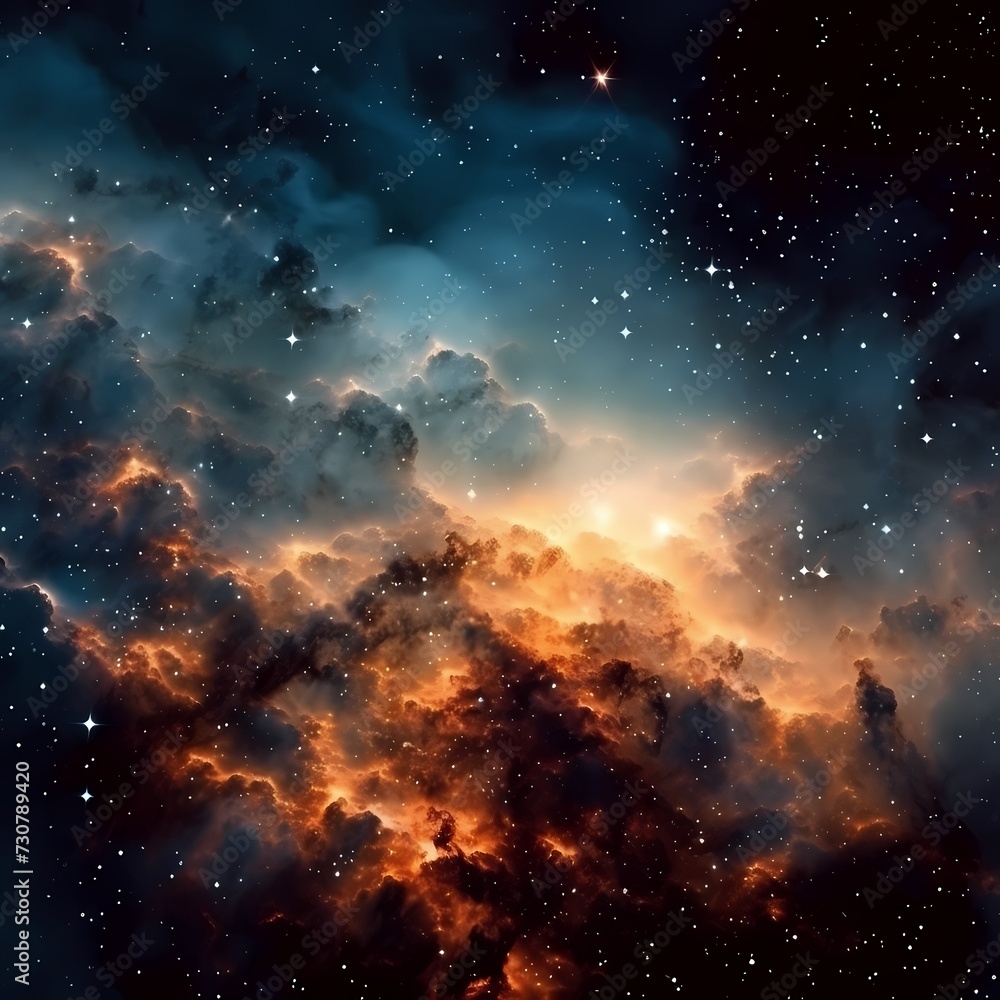 Cosmic Clouds in Starry Space
