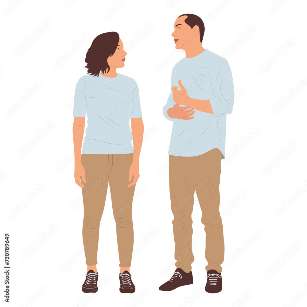 People Talking Illustration People Talking Illustration