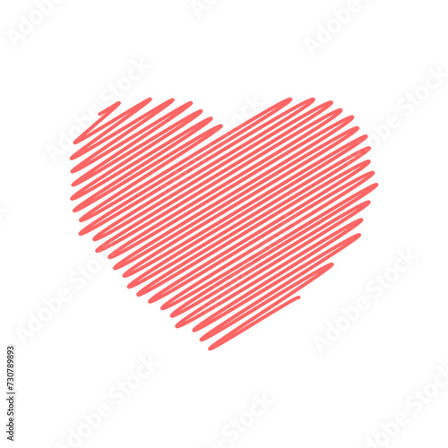 Heart icon vector. love illustration sign. romance symbol.