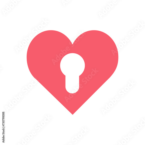 Heart icon vector. love illustration sign. romance symbol.