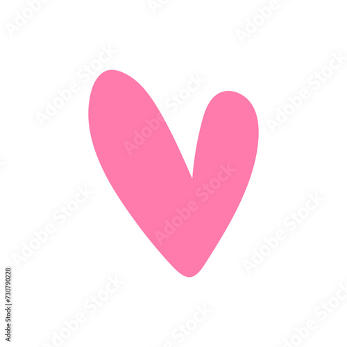 Heart icon vector. love illustration sign. romance symbol.