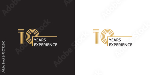 10 years experience banner