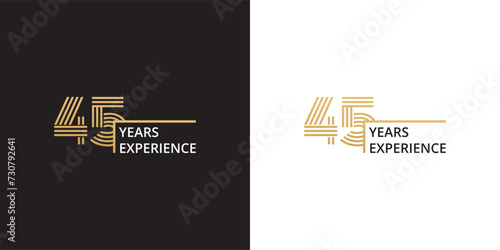 45 years experience banner photo