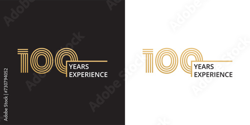100 years experience banner