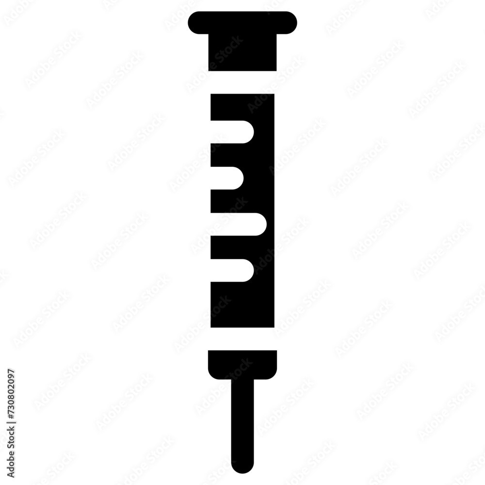 Syringe, injection icon vector isolated on white. Syringe, injection icon vector isolated on white.