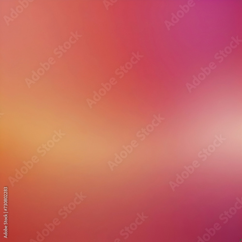 Peach, orange, and red color gradient background.