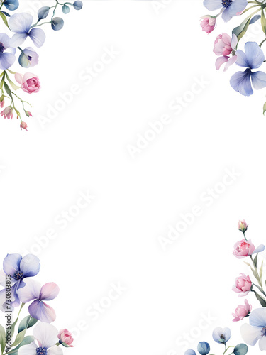 floral-frame-captured-in-watercolor-illustration-minimalist-style-absent-background-trending