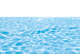  Water surface. Bluewater waves on the surface ripples blurred. Defocus blurred transparent blue colored clear calm water surface texture with splash and bubbles. Water waves with shining pattern.