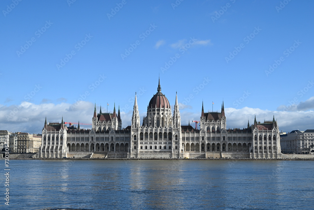 View of the famous Parliament building View of the famous Parliament building