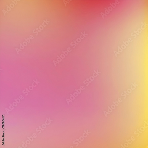 Peach, pink, and yellow, color gradient background.