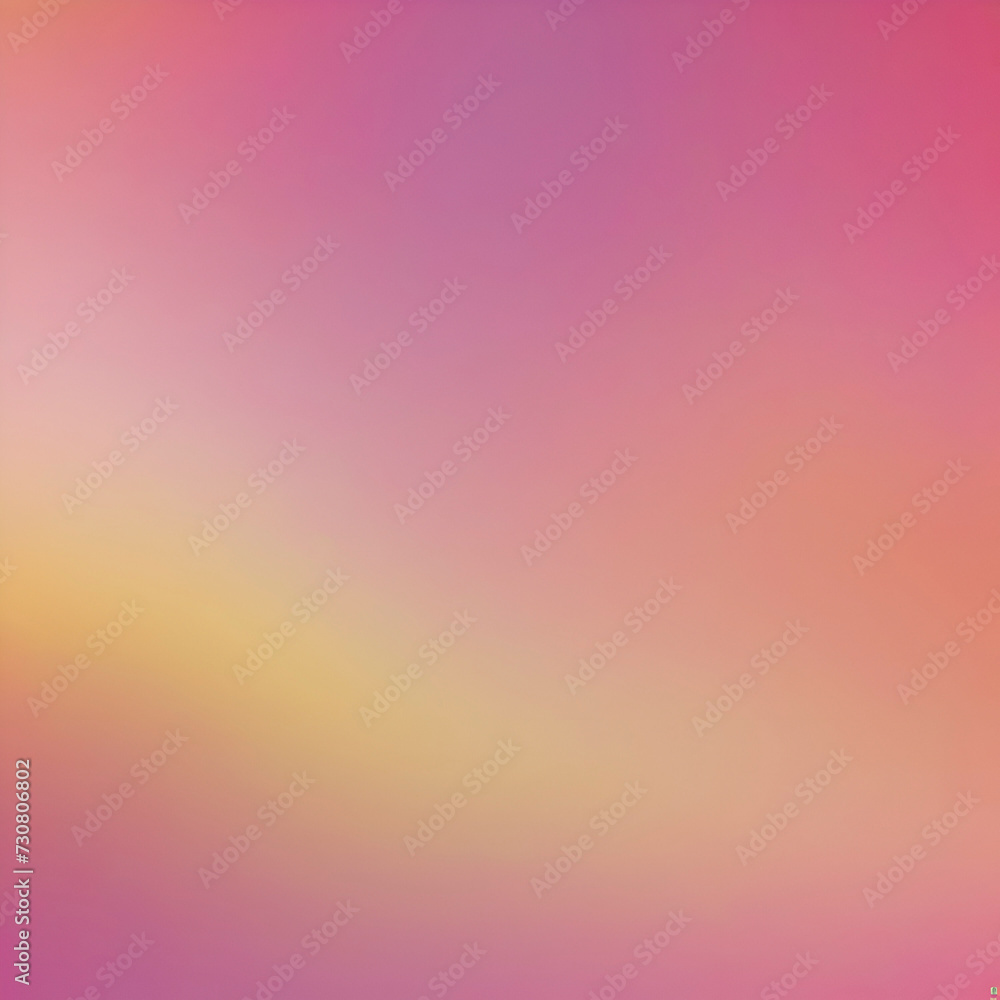 Peach, pink, and yellow, color gradient background.