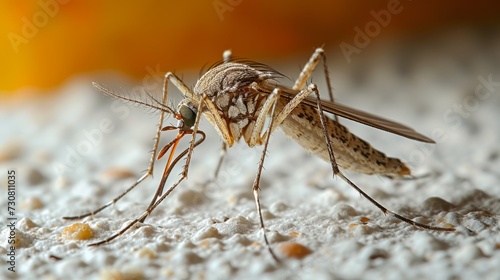 Wallpaper Mural close up of a mosquito on the wall Torontodigital.ca