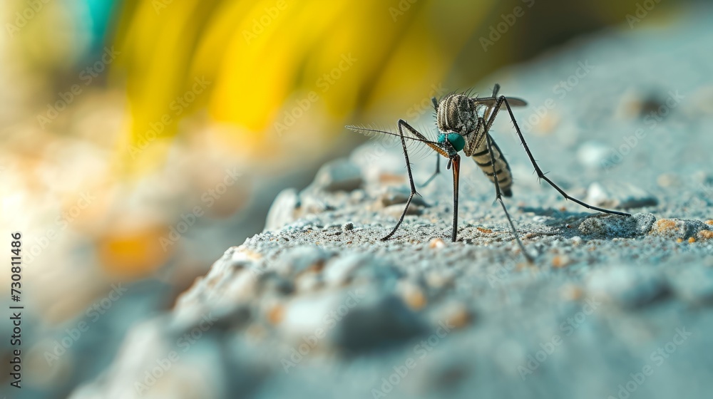 close up of a mosquito on the wall close up of a mosquito on the wall