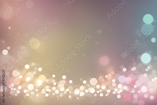 bokeh effect soft colors light background © ArtisticVisions