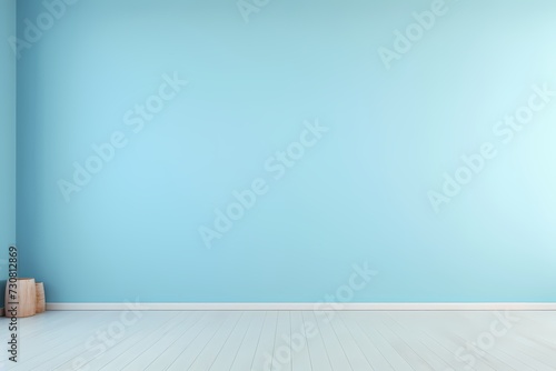 Soothingly beautiful empty solid color background in a powder blue, reminiscent of a clear sky