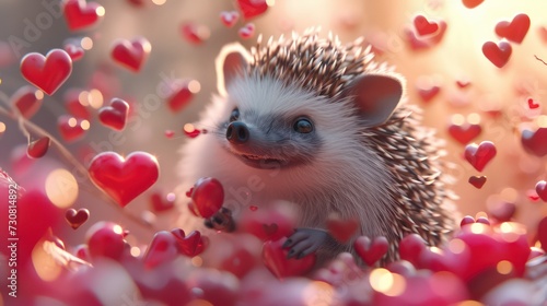 hedgehog in the hearts