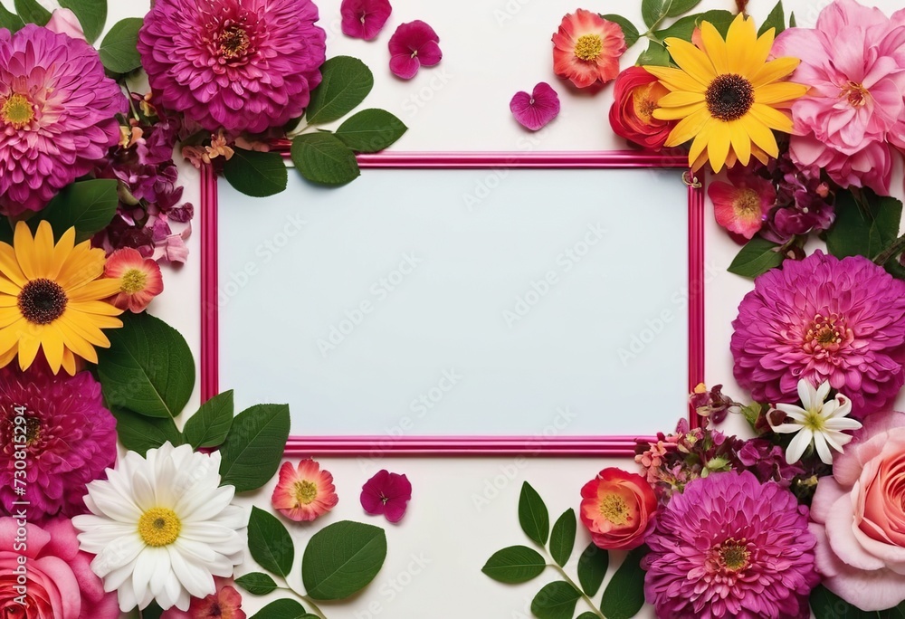 Fototapeta premium framework for photo or congratulation