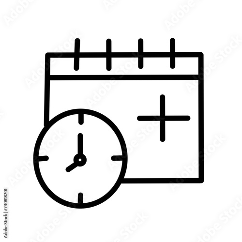 Clocks instruments icon design, Time tool watch second deadline measure countdown and object theme Vector illustration