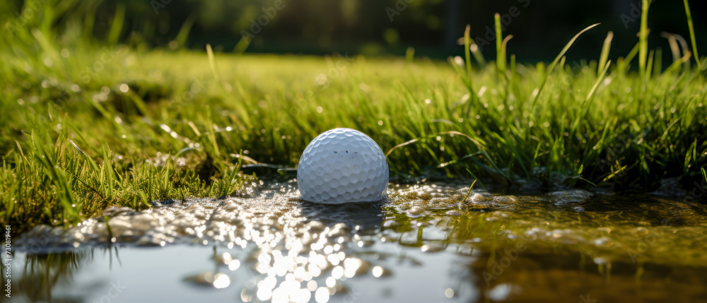 Golf Ball that finds itself in a Difficult Situation after the Shot that Every Golfer Knows Wallpaper Background Brainstorming Family Digital Art Magazine Poster Symbolimage Golf Ball that finds itself in a Difficult Situation after the Shot that Every Golfer Knows Wallpaper Background Brainstorming Family Digital Art Magazine Poster Symbolimage