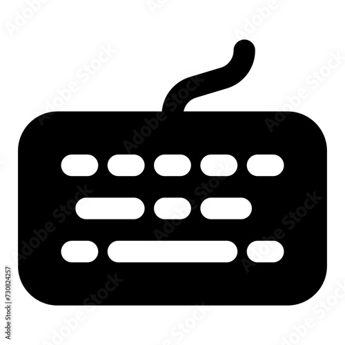 keyboard icon vector illustration asset element