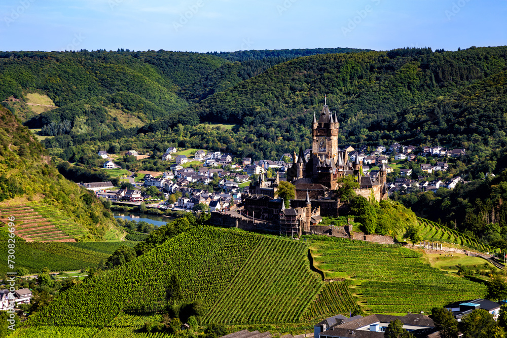 Reichsburg Cochem, Rhineland-Palatinate, Germany, Europe.