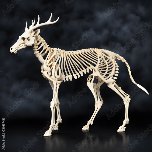 animal bones, ai-generatet