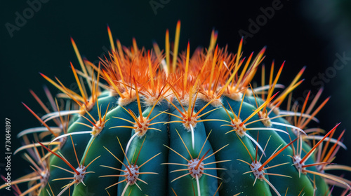 Cactus close up. 