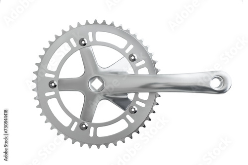 Fotografía Photo of a bicycle pedal on white background