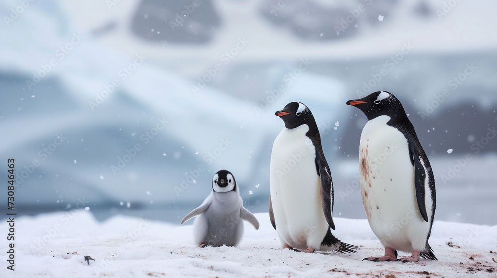 Obraz premium Penguins. 