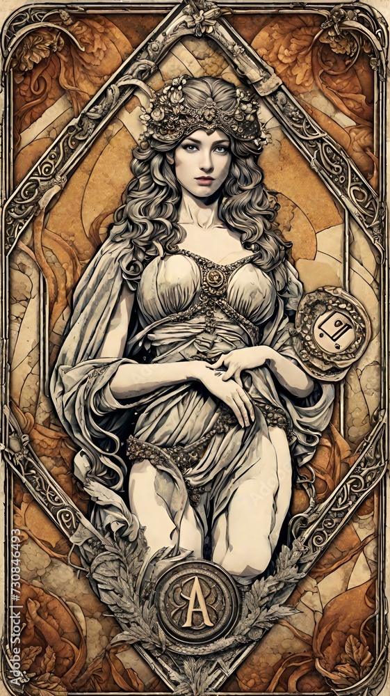 Aphrodite Goddess of Love, beauty, pleasure, passion, procreation and desire.