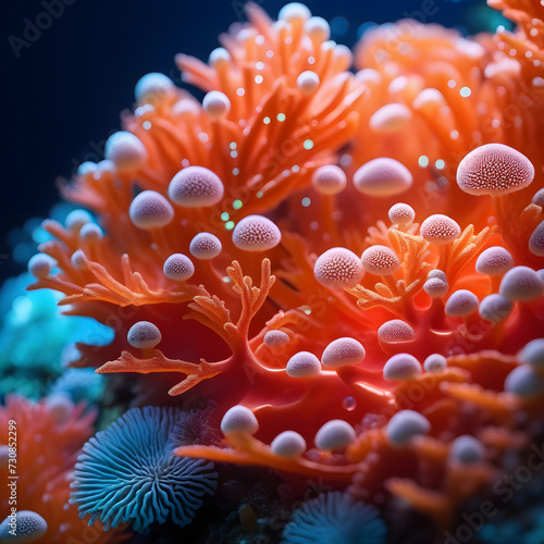 Coral reef, ai-generatet