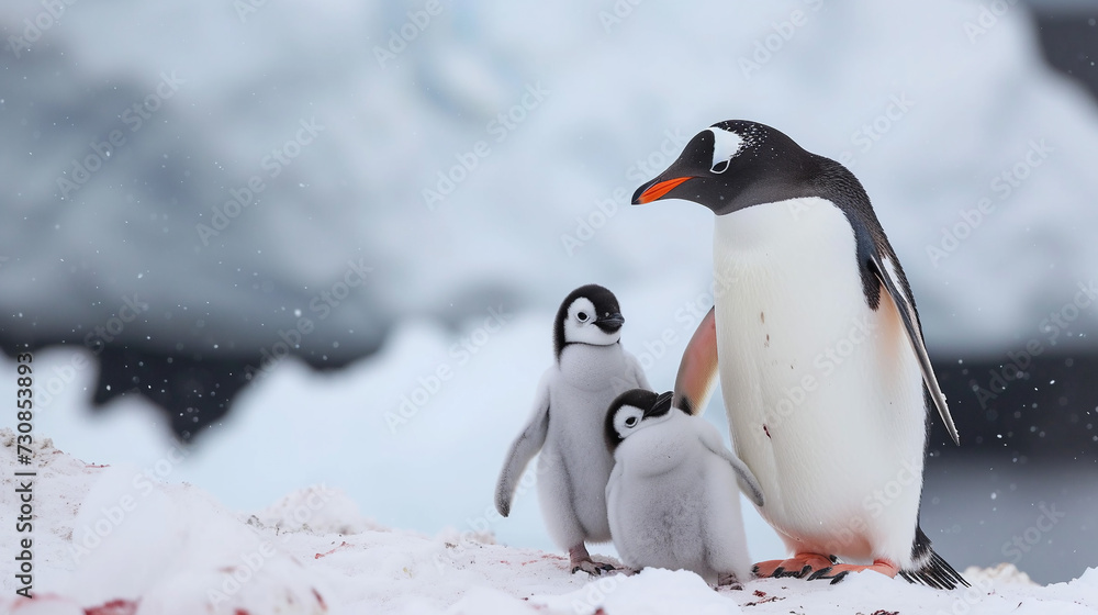 Fototapeta premium Penguins. 