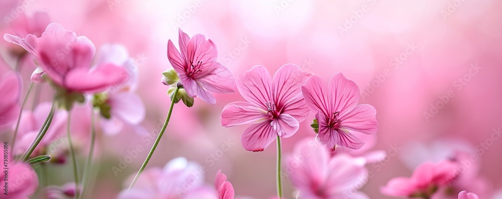 pink flowers pink flowers
