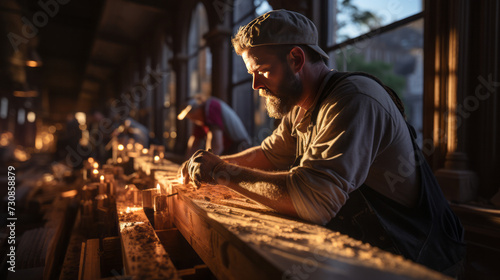 Elegant Couples in a Vintage Restaurant: Icons of Beauty and Fashio, generative AI