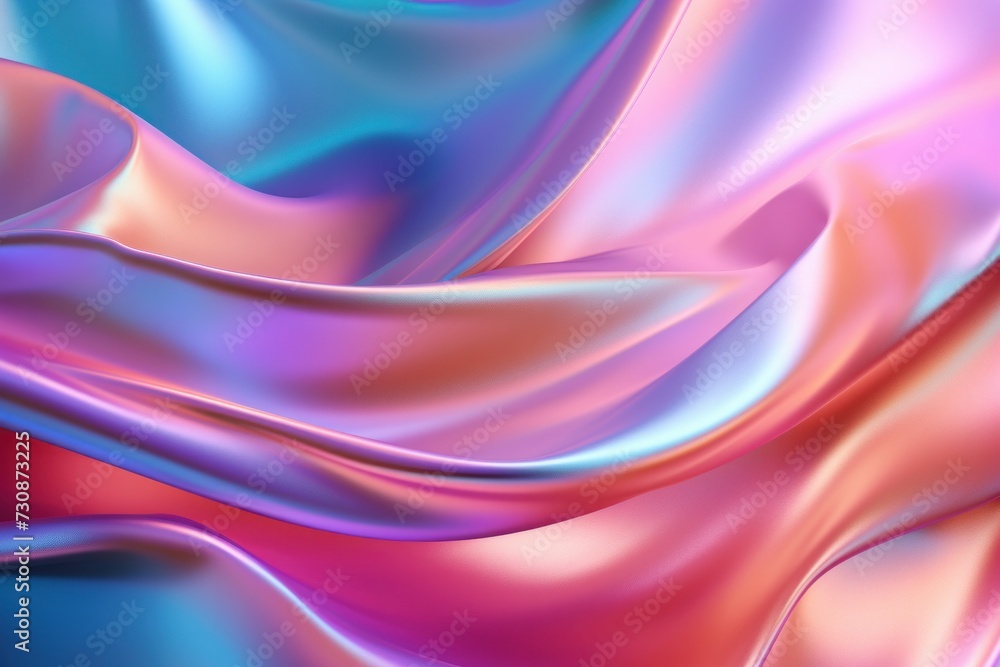 abstract holographic iridescent background , abstract wavy cloth background abstract holographic iridescent background , abstract wavy cloth background