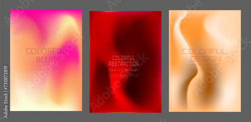 The gradient. Colorful blur, background for the title pages of a book, a catalog magazine. A template for a banner, poster and brochure. An abstract version of modern design