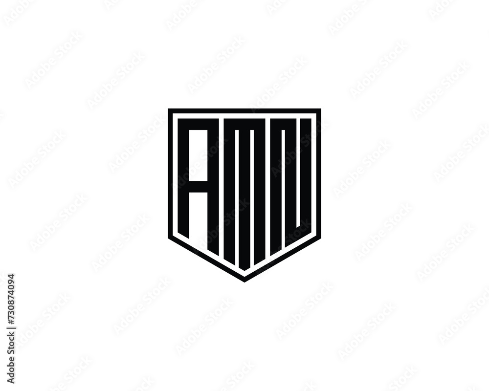 AMN Logo design vector template AMN Logo design vector template