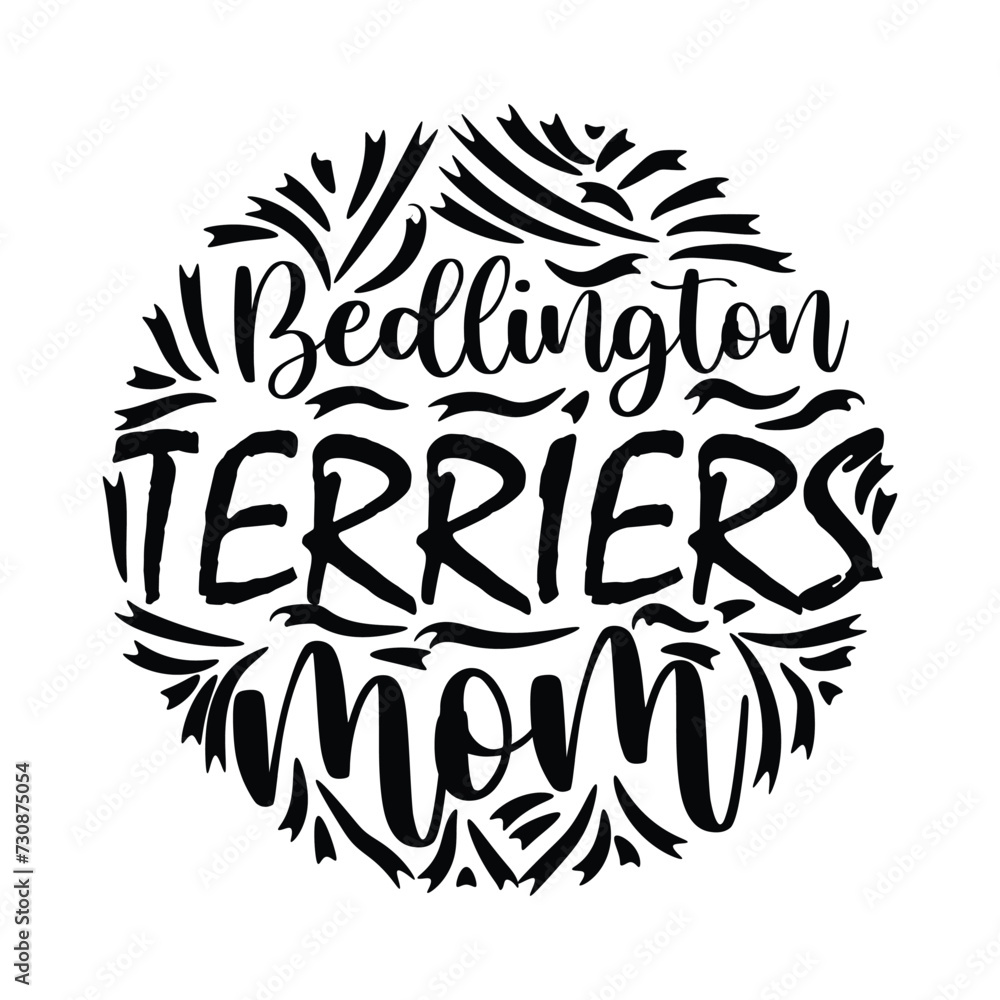 Bedlington terriers mom