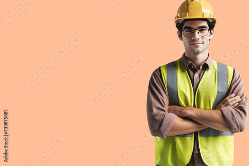 Construction supervisory engineer Standing photo