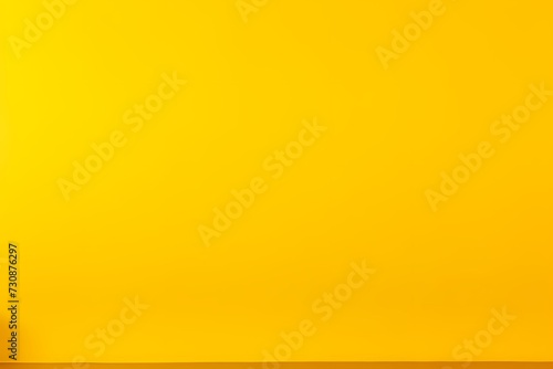 Captivatingly vibrant empty solid color background with a lively mustard yellow