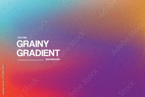 Modern gradient grainy background with texture