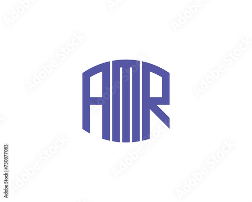 AMR Logo design vector template