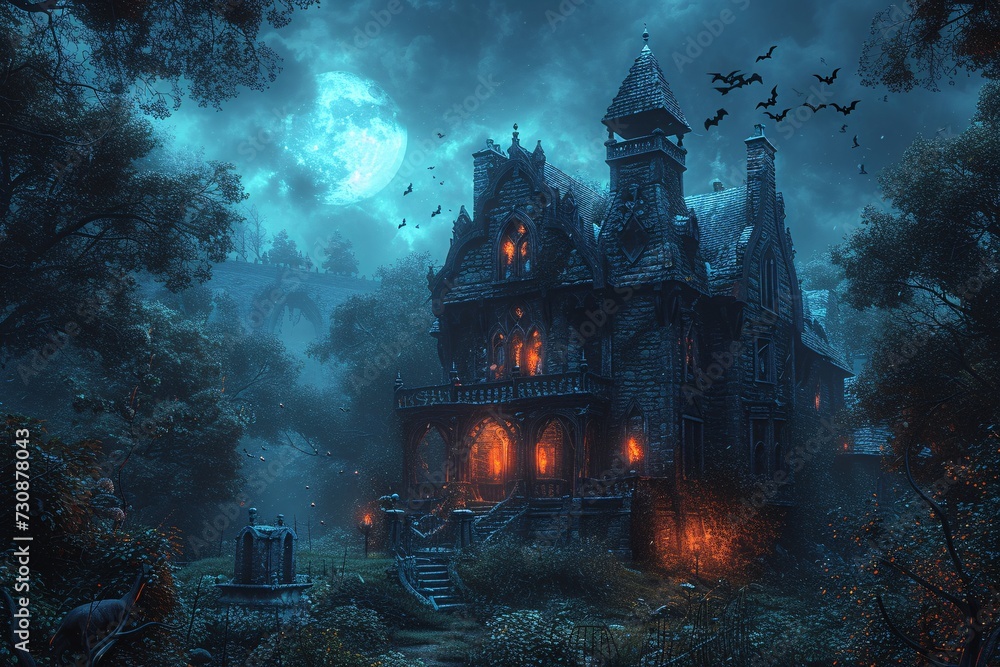 Haunted Mansion: A Halloween Nightmare Generative AI