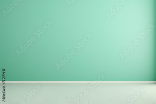 Clean and refreshing empty solid color background in a minty green, evoking a sense of rejuvenation