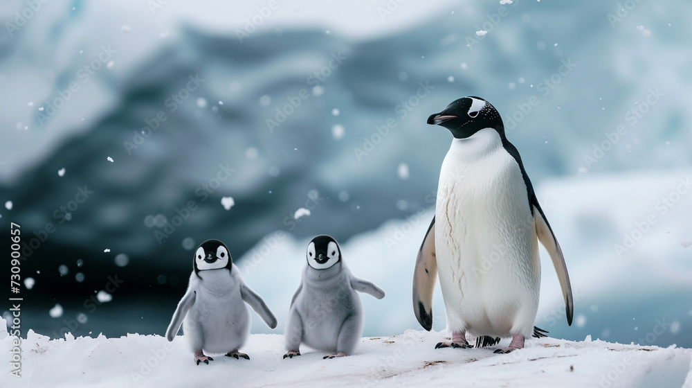 Fototapeta premium Penguins. 