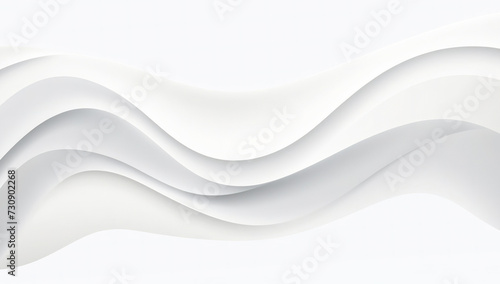 Abstract white and light gray wave modern soft luxury texture with smooth and clean curve background illustration. Textured wave pattern for backgrounds.