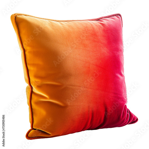 colorful Cushion, transparent background.