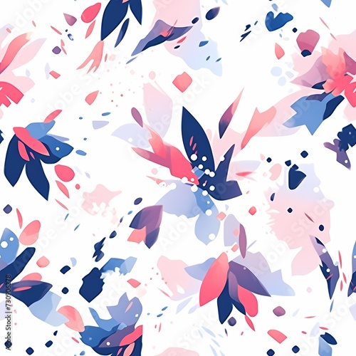 Abstract Floral Pattern